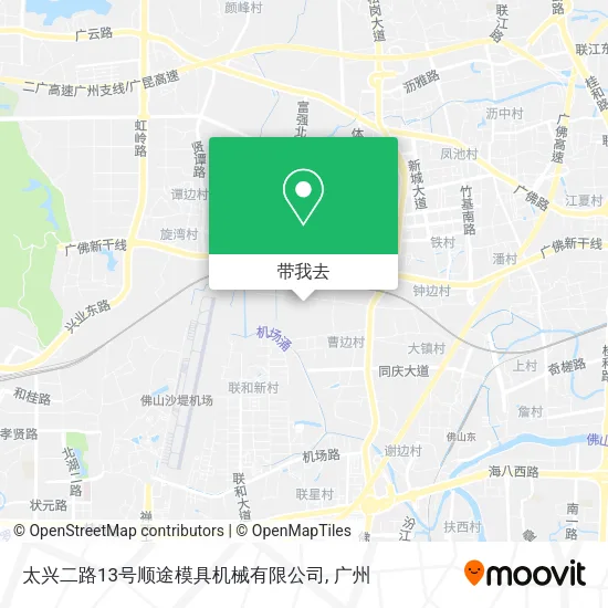 太兴二路13号顺途模具机械有限公司地图