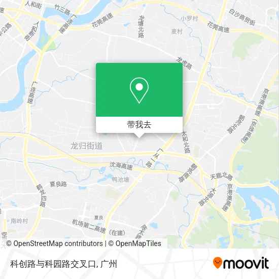 科创路与科园路交叉口地图