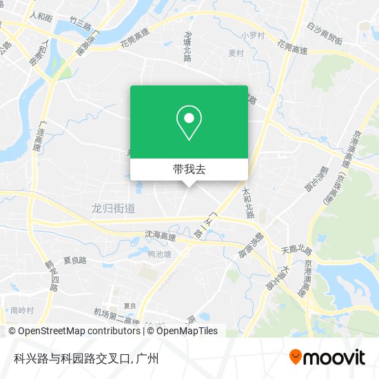 科兴路与科园路交叉口地图