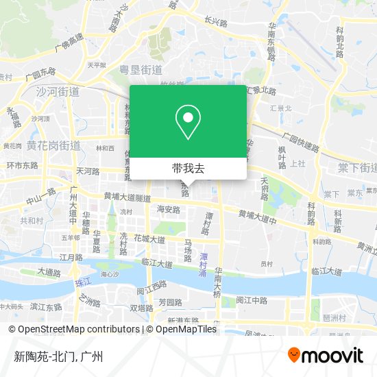 新陶苑-北门地图