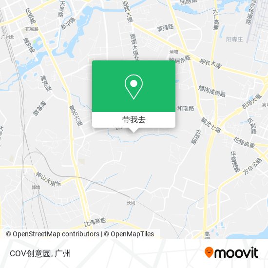 COV创意园地图