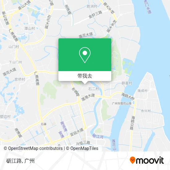 砺江路地图