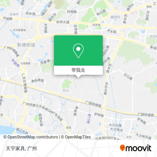 天宇家具地图