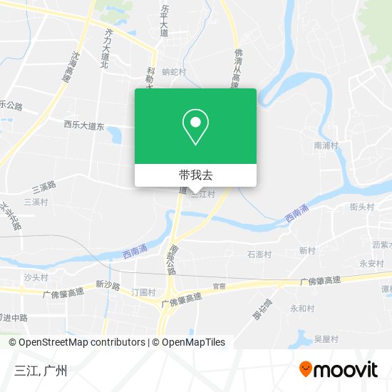 三江地图
