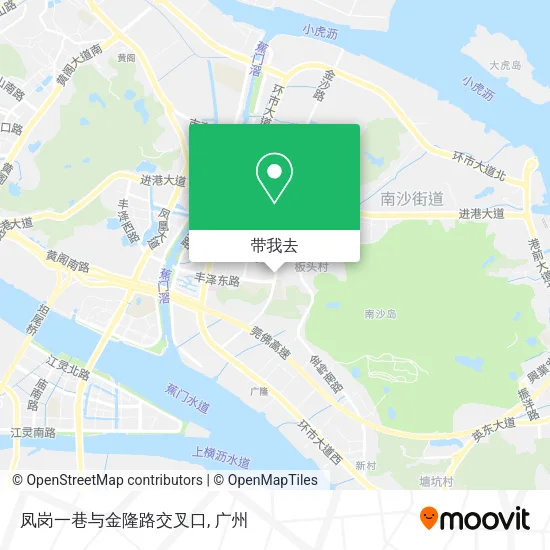 凤岗一巷与金隆路交叉口地图