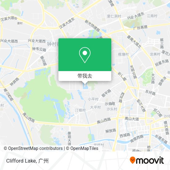 Clifford Lake地图