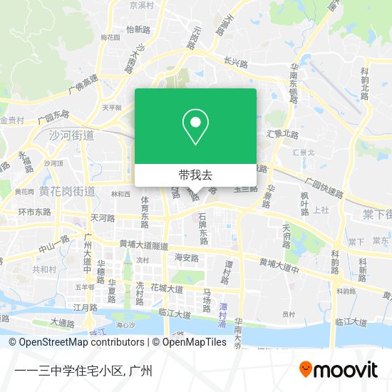 一一三中学住宅小区地图