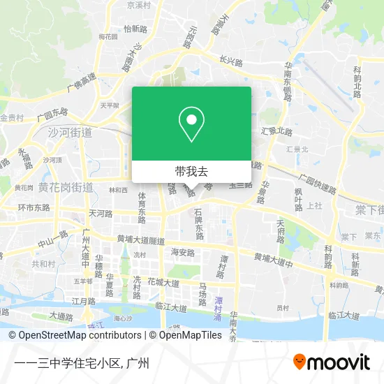 一一三中学住宅小区地图