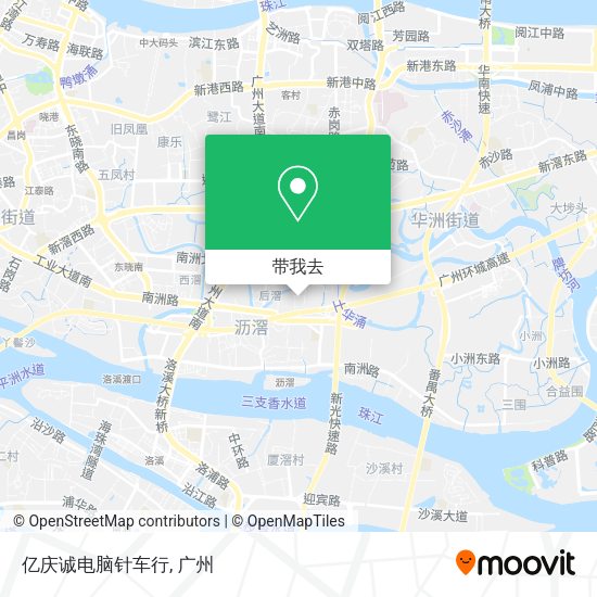 亿庆诚电脑针车行地图