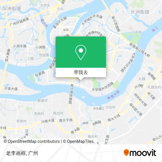 老李画框地图