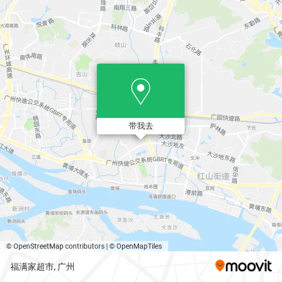 福满家超市地图