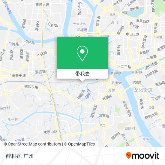 醉柑香地图