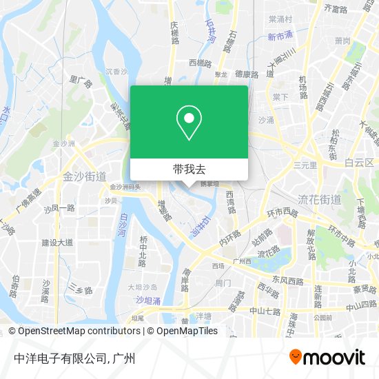 中洋电子有限公司地图