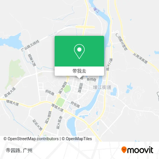 帝园路地图