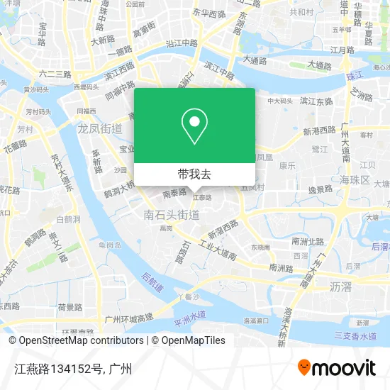 江燕路134152号地图