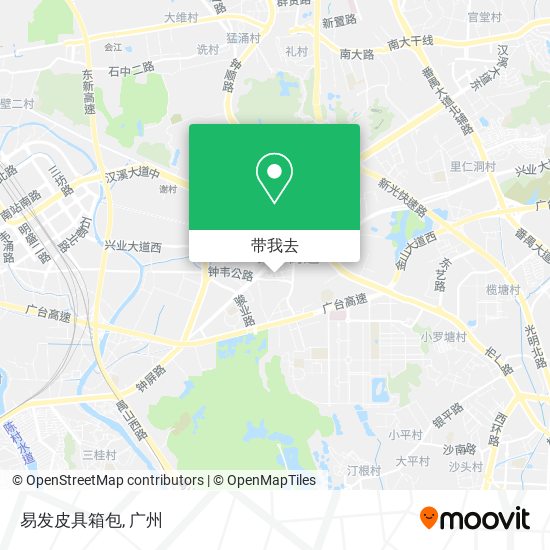 易发皮具箱包地图