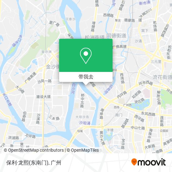 保利·龙熙(东南门)地图
