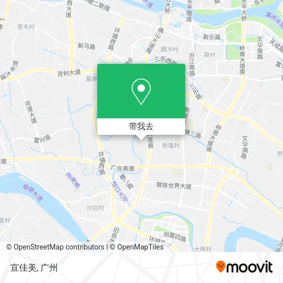 宜佳美地图