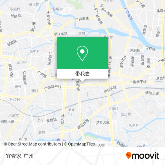 宜壹家地图
