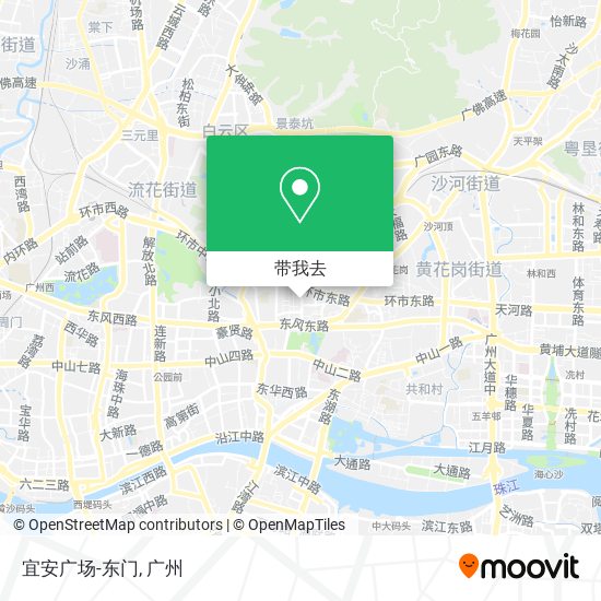 宜安广场-东门地图