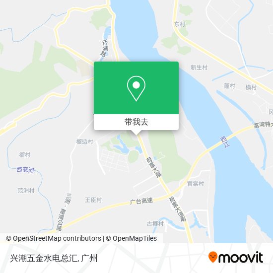 兴潮五金水电总汇地图