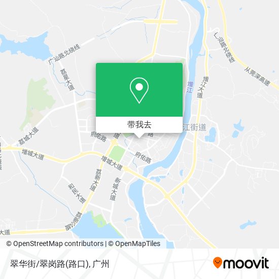 翠华街/翠岗路(路口)地图