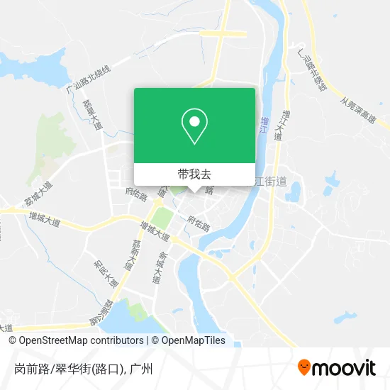 岗前路/翠华街(路口)地图