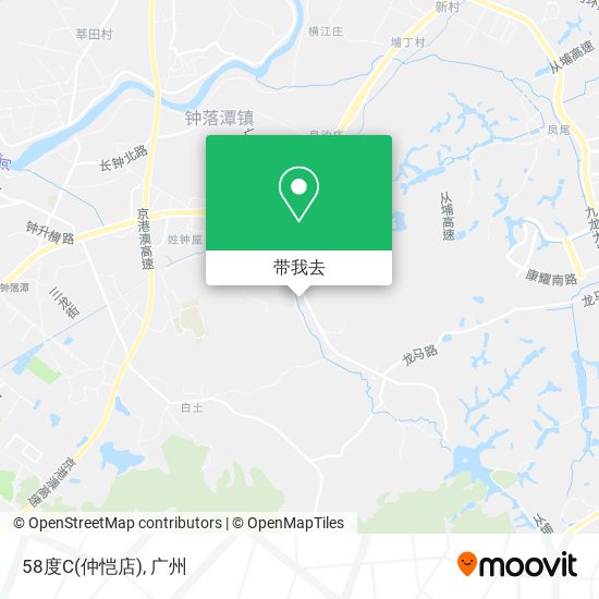 58度C(仲恺店)地图