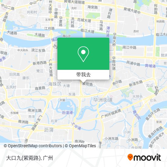 大口九(紫菀路)地图
