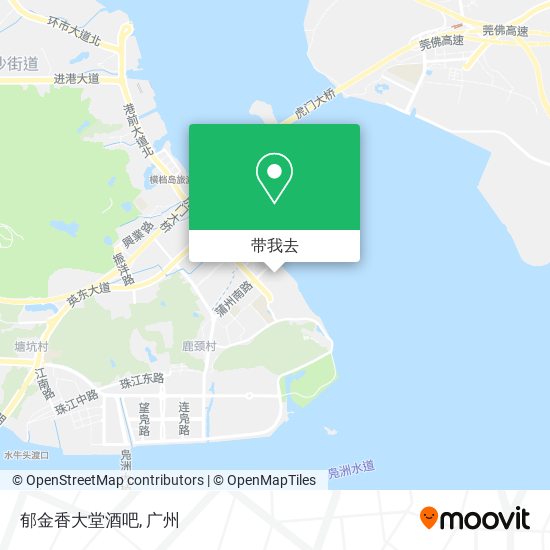 郁金香大堂酒吧地图