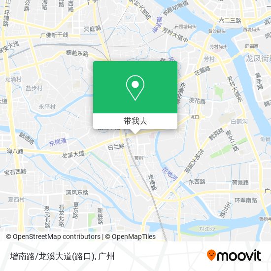 增南路/龙溪大道(路口)地图