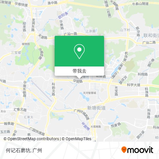 何记石磨坊地图