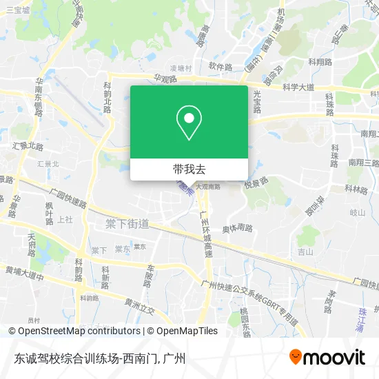 东诚驾校综合训练场-西南门地图
