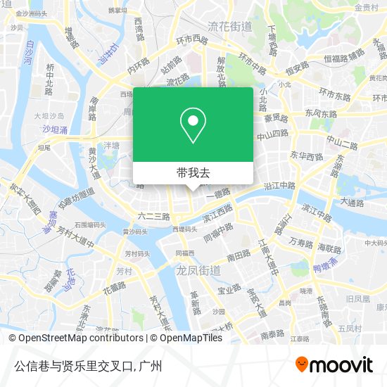 公信巷与贤乐里交叉口地图