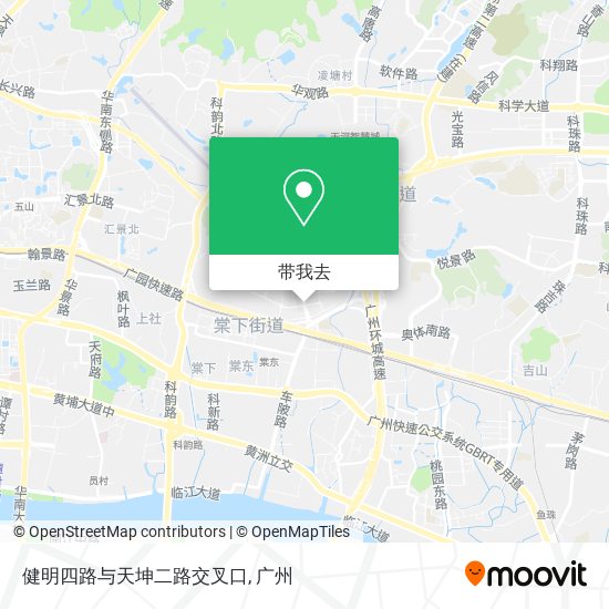 健明四路与天坤二路交叉口地图