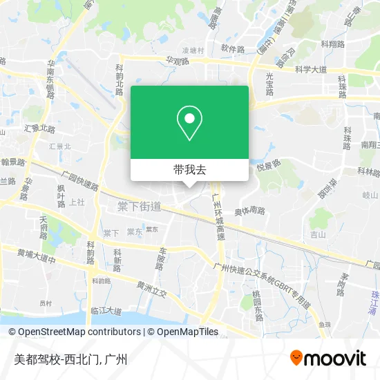 美都驾校-西北门地图