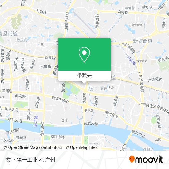 棠下第一工业区地图