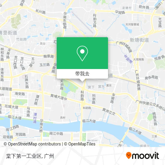 棠下第一工业区地图