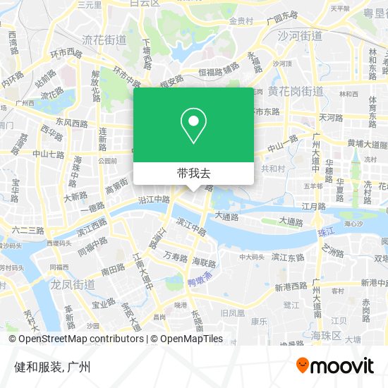 健和服装地图