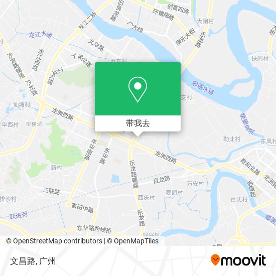 文昌路地图