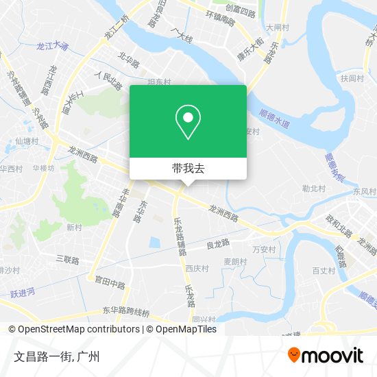 文昌路一街地图