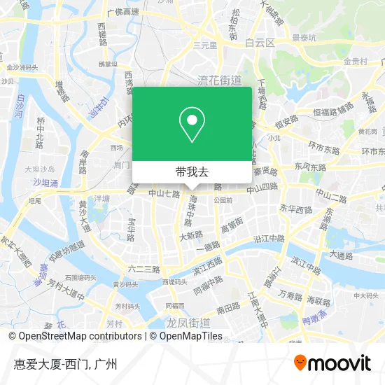 惠爱大厦-西门地图