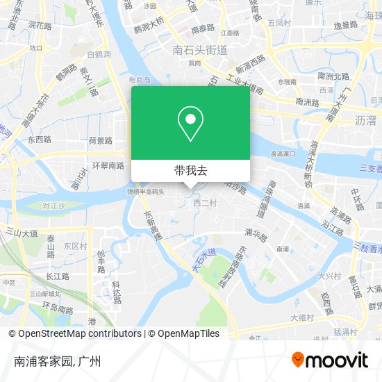 南浦客家园地图