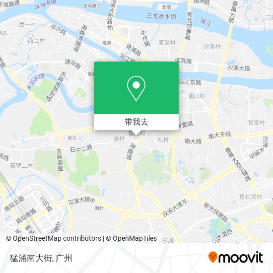 猛涌南大街地图