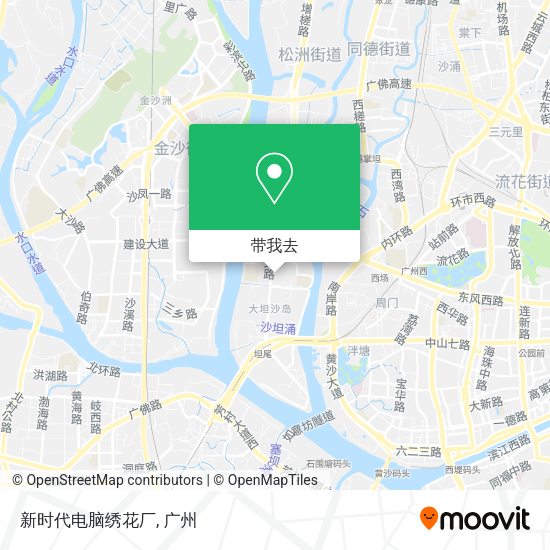 新时代电脑绣花厂地图