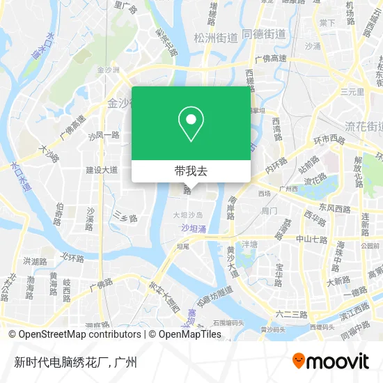 新时代电脑绣花厂地图