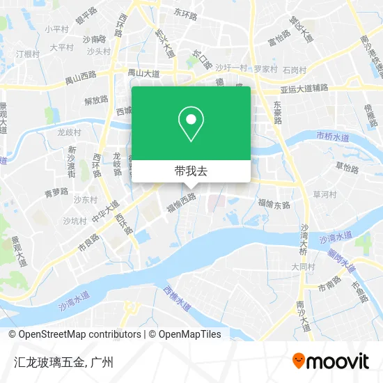 汇龙玻璃五金地图