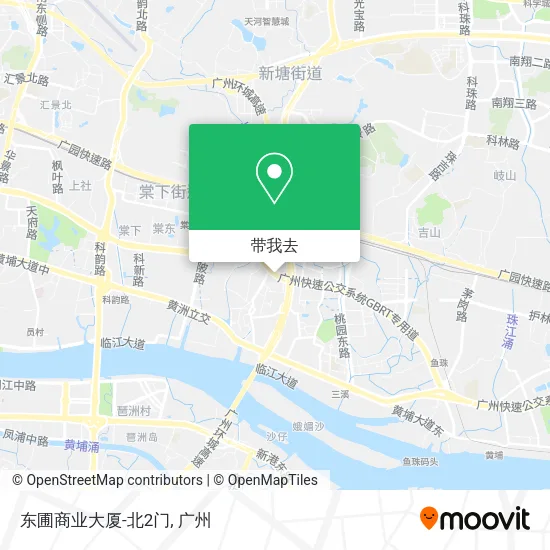 东圃商业大厦-北2门地图