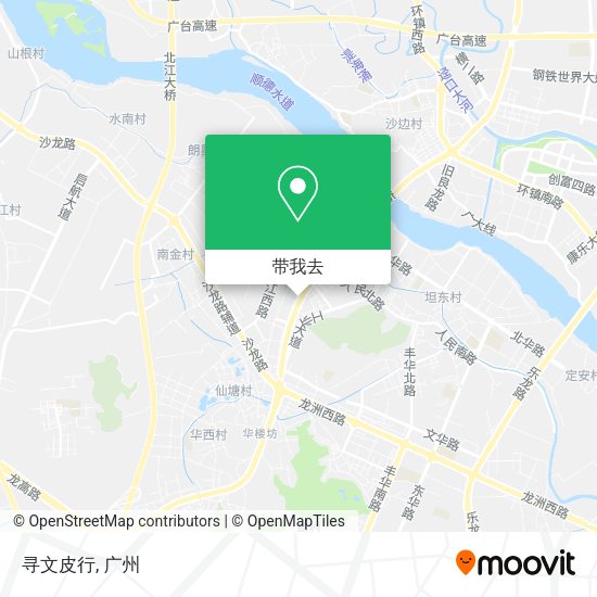 寻文皮行地图