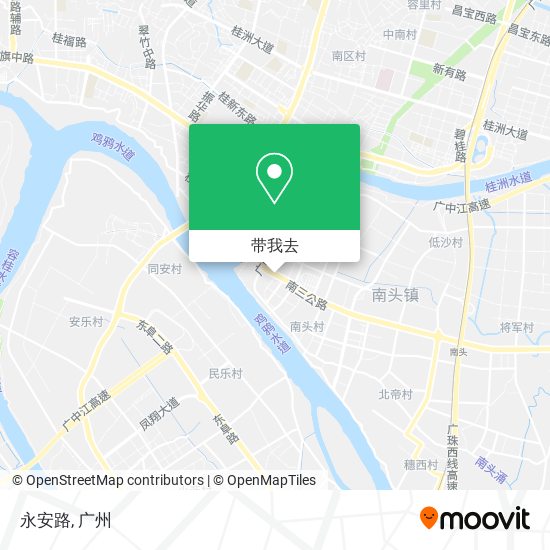永安路地图